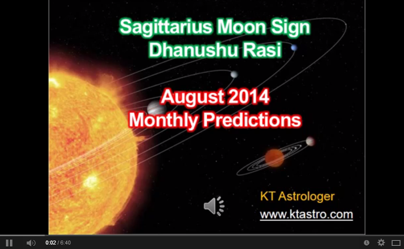 August 2014 Monthly Rasi Palan Astrology Predictions For Dhanushu Rasi